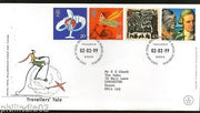 Great Britain 1999 Millennium Achievements Travellers Tale Bicycle 4v FDC # F33