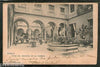 Spain 1902 Sevilla Patio Charity Hospital Hauser & Menet Used View Post Card #90