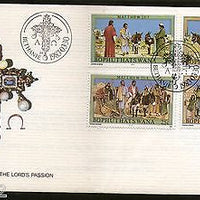 Bophuthatswana 1983 Easter Religion Christianity Holy Jesus Sc 104-7 FDC # 16345