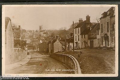 Great Britain 1935 Old and New Woodstock Tuck's View Post Card Used # 1454-33