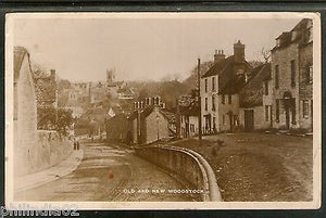 Great Britain 1935 Old and New Woodstock Tuck's View Post Card Used # 1454-33