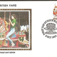 Great Britain 1983 British Fairs Colorano Silk Cover # 13139