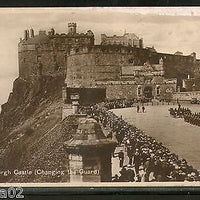 Great Britain 1934 Edinburgh Castle Changig the Guards Valentine View Post Card