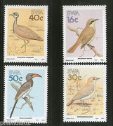 South West Africa 1988 Birds Wildlife Animals Sc 606-9 MNH # 1434