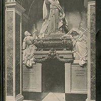 Italy 1923 Rome St. John Lateran Monument to Leo XIII Used View Post Card 1454-9