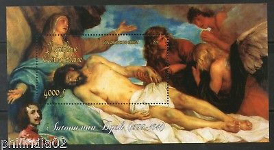 Central African Republic 2011 Painting by Anthony Van Dyck Sc 1745 M/s MNH #1278