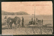 Spain 1914 Blanes Sardinals boat Transport Used View Post Card # 1454-125