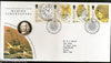 Great Britain 1993 John Harrison Inventor of Marine Chronometer 4v FDC # F54