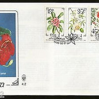 South West Africa 1990 Flowers Plant Tree Flora Sc 641-44 FDC # 7044