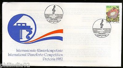 South Africa 1982 International Pianoforte Competition Music Special Cover 16281