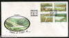 Ciskei 1989 Dams River Nature Architecture Environment Sc 131-4 FDC # 16377