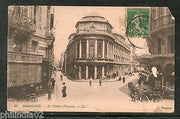 France 1915 BORDEAUX - The French Theatre Art View Card to India as per Scan